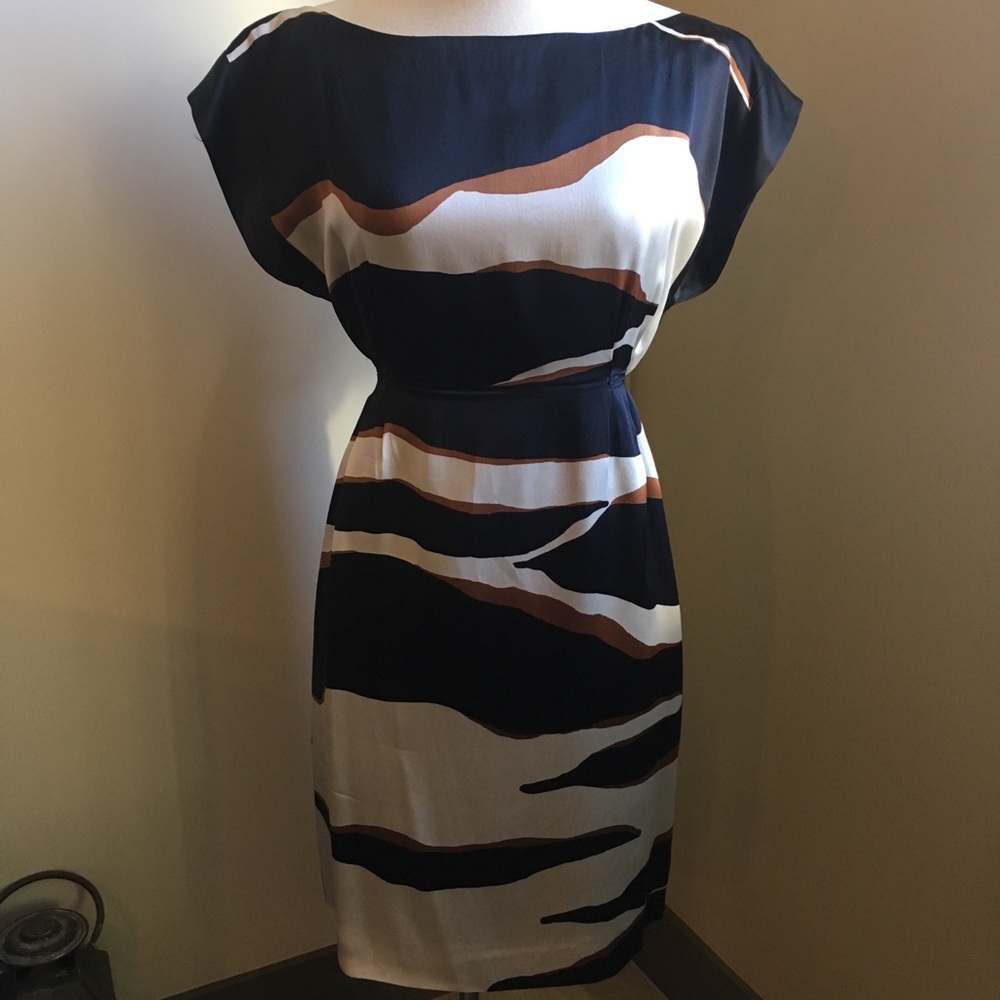 Zara silk cocktail dress